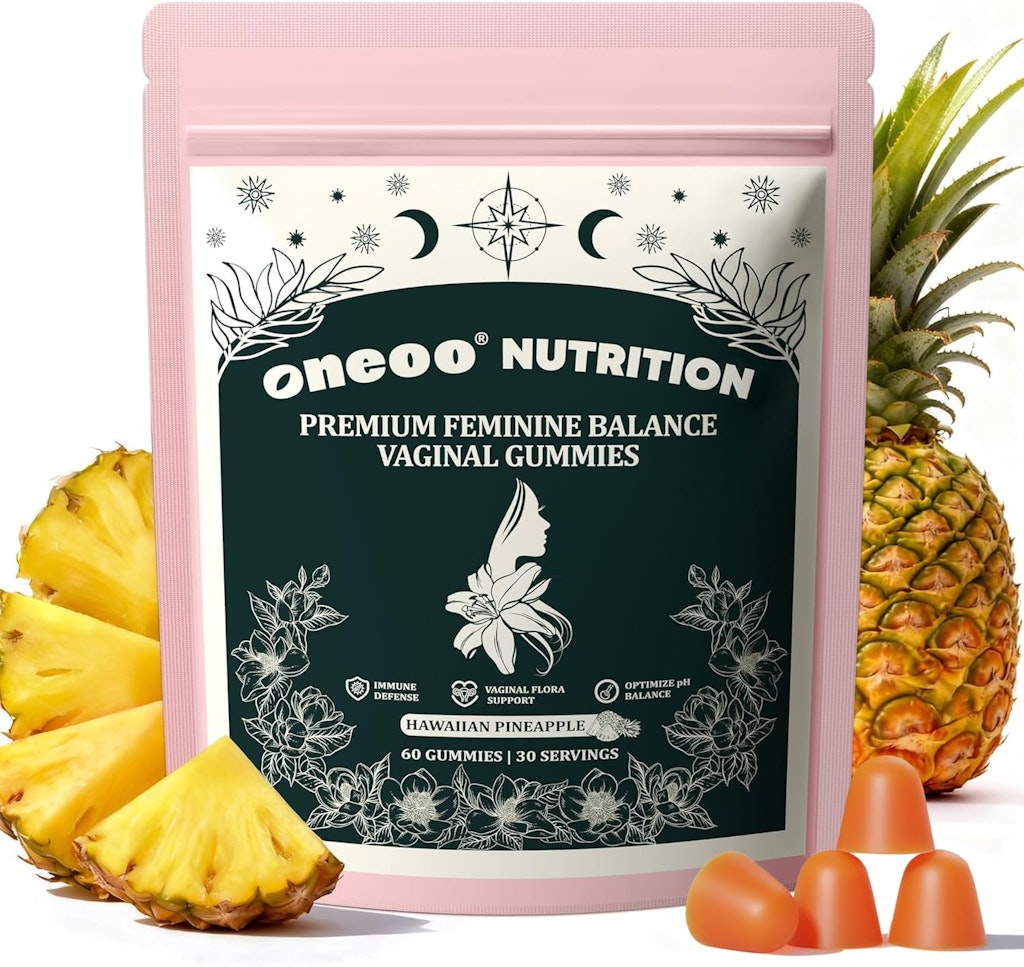 Oneoo Feminine Vegan Balance Gummies 60-Count: $4.99