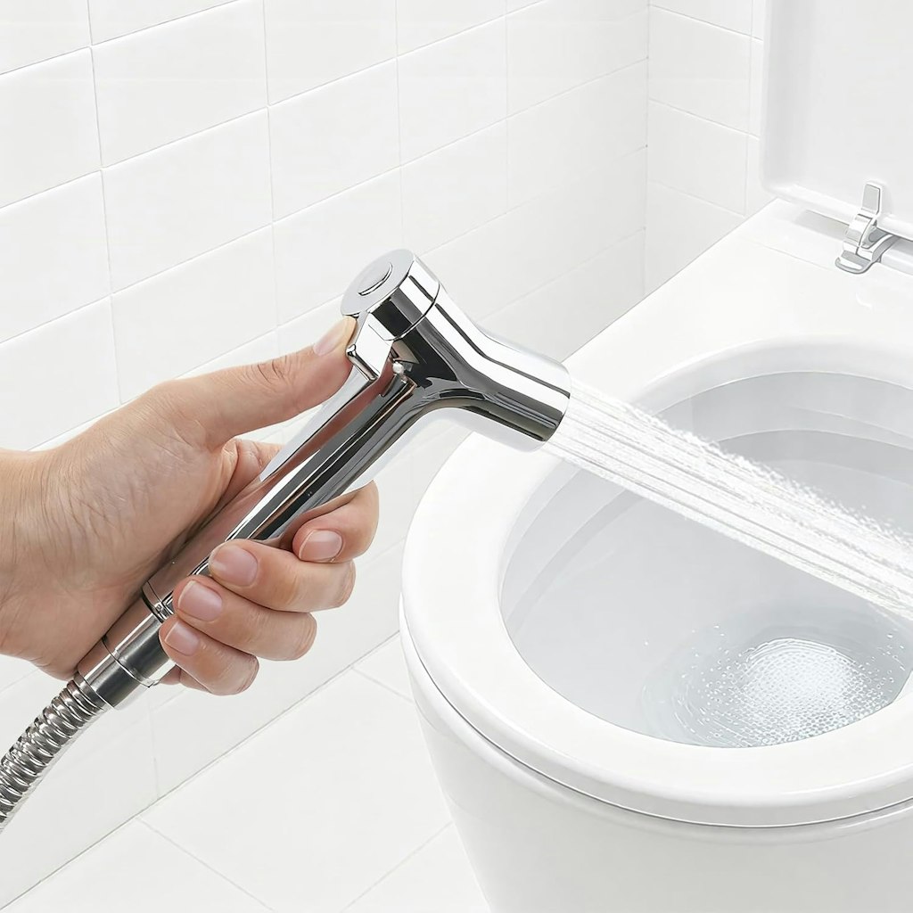 Handheld Bidet Sprayer Stainless Steel: $16.49