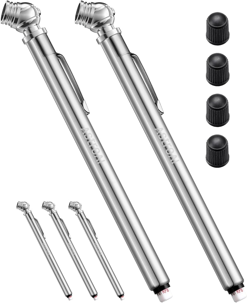 AstroAI Pencil Tire Pressure Gauge 2-Pack: $2.69