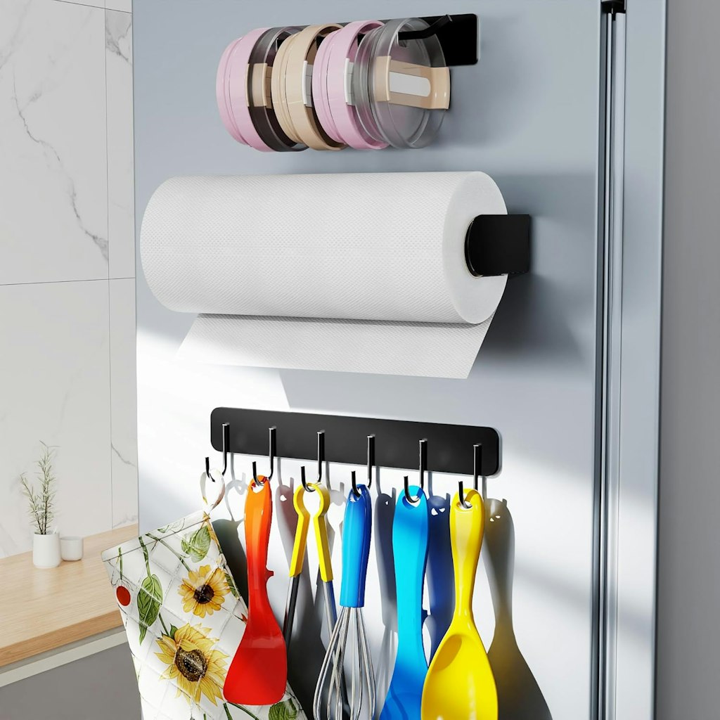 3-in-1 Magnetic Kitchen Storage Set: $13.49