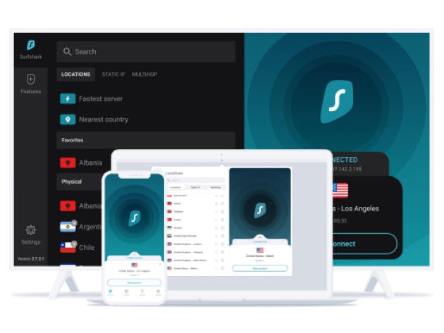 SurfShark VPN Starter Plan for StackSocial: 2-Yr. Subscription for $46