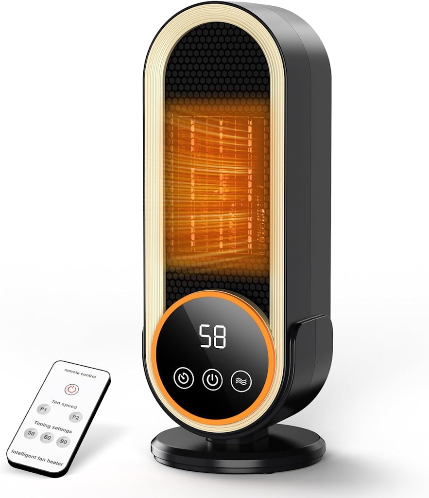 Dandist 1,200W Space Heater with Remote Control: $18.99 Dandist 1,200W Space Heater with Remote Control: $18.99