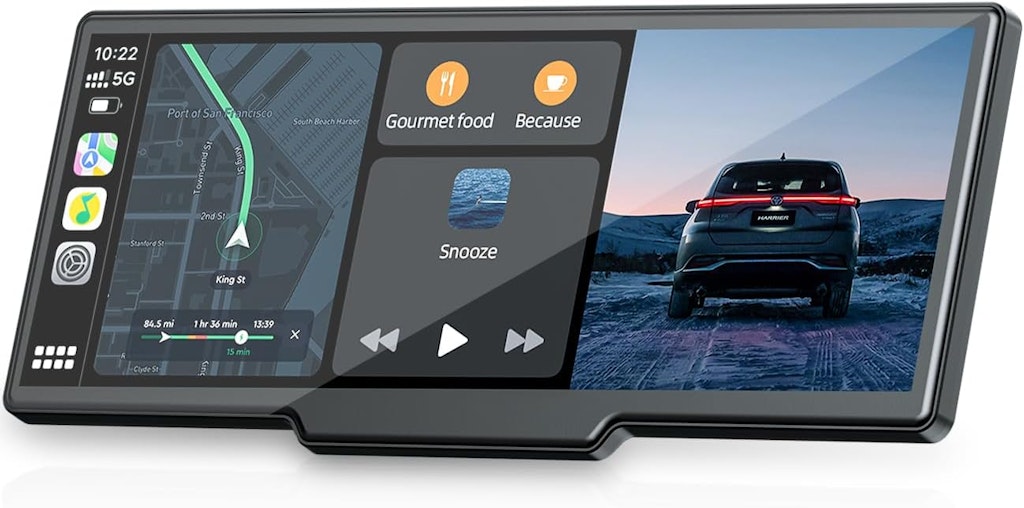 9.26'' Carplay Screen w/ 2.5K Dash Cam: $66 9.26'' Carplay Screen w/ 2.5K Dash Cam: $66