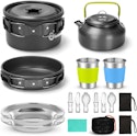 Odoland 15-Piece Camping Cookware Set for $20 + free shipping w/ Prime