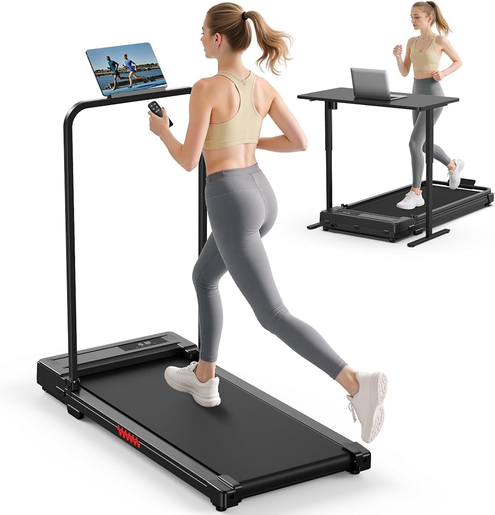 Walking Pad Treadmill for Home, Compact and Foldable: $99.99 Walking Pad Treadmill for Home, Compact and Foldable: $99.99