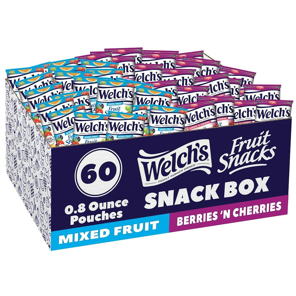 Welch's Fruit Snacks Mixed Fruit Box 60-Count: $11 via Sub & Save