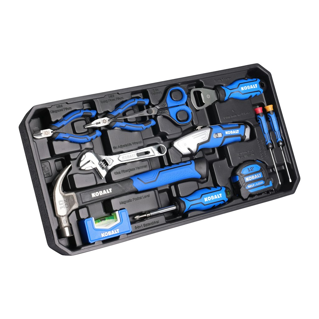Kobalt 20-Piece Household Tool Set: $30