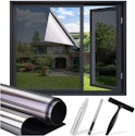 17.5" x 78.7" One Way Privacy Window Film for $6 + free shipping w/ Prime