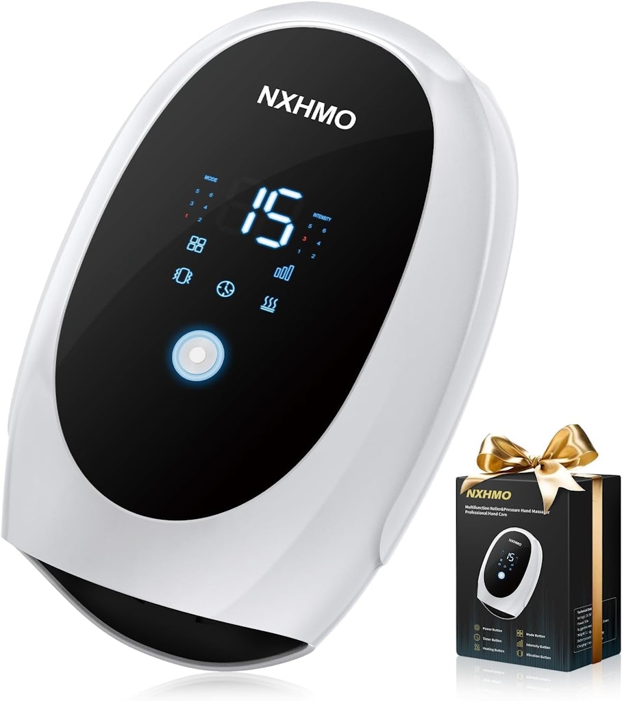 NXHMO Hand Massager w/ Heat & Compression: $39.99