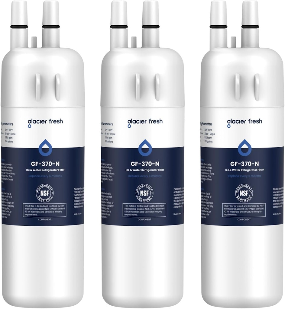 Glacier Fresh Replacement Refrigerator Water Filter 3-Pack: $17.47