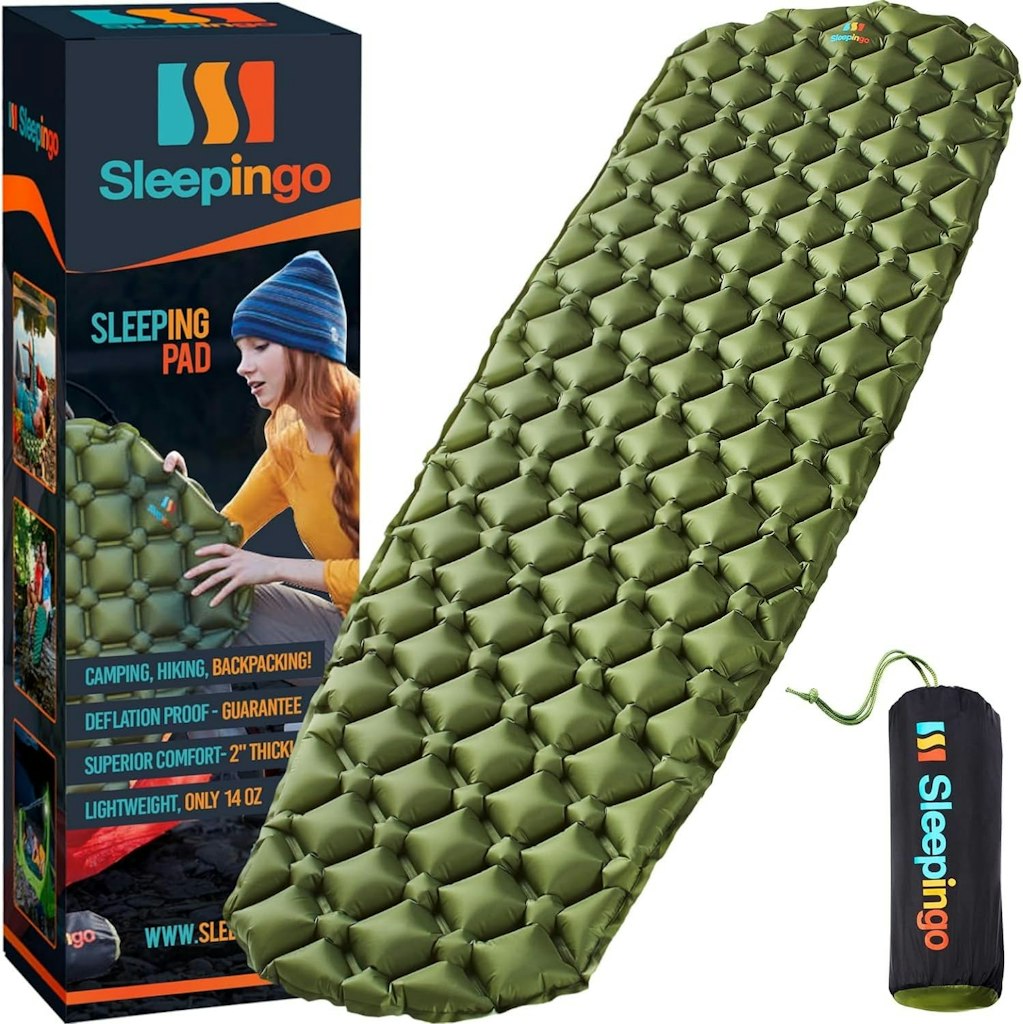 Sleepingo Ultralight Camping Sleeping Mat: $15.71