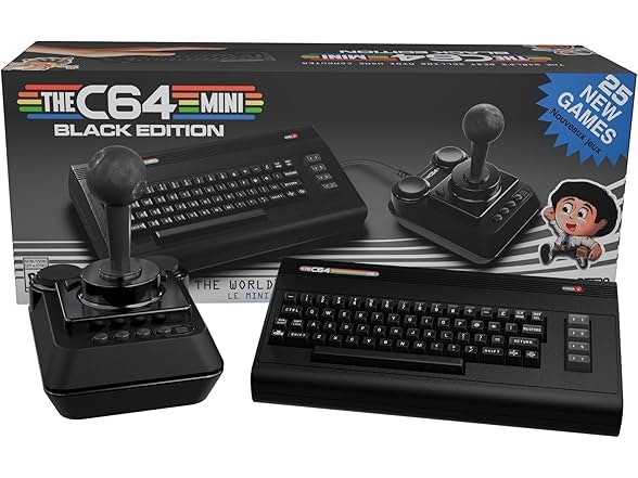 The C64 Mini Black Edition: $64
