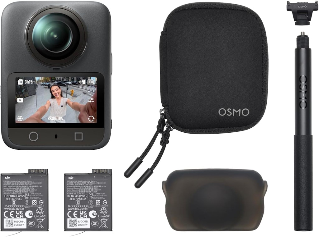 DJI Osmo 360 Essential Combo: $389.35