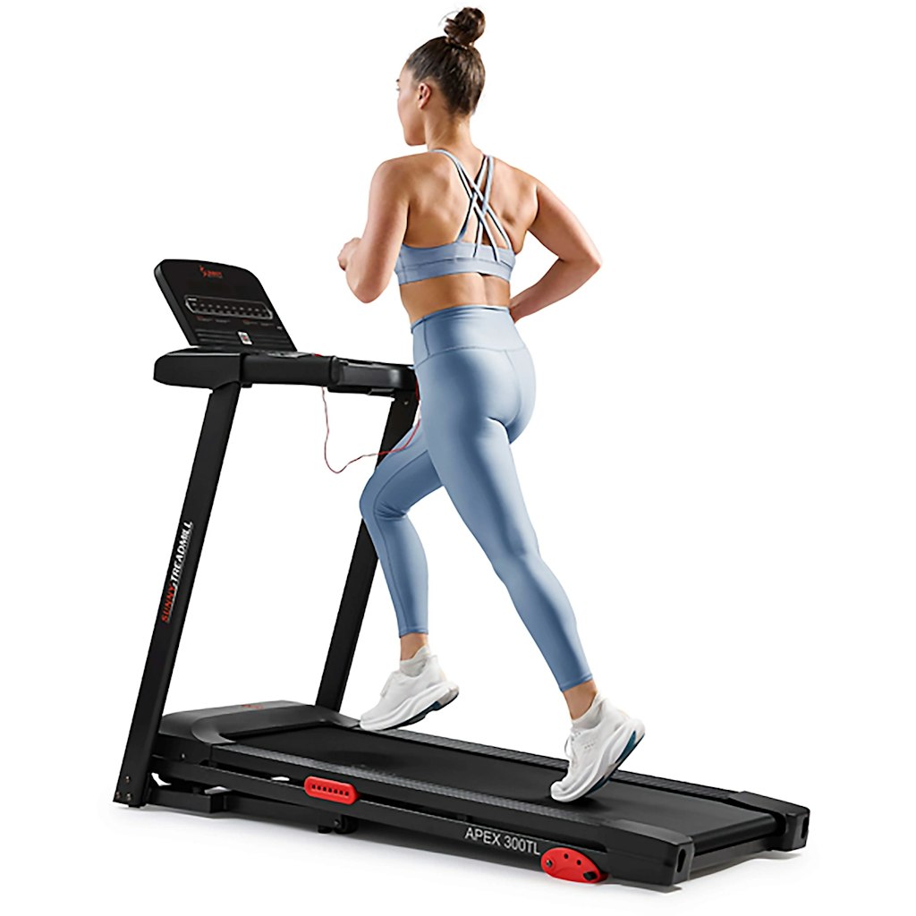 Sunny Health & Fitness APEX 300 SMART Motorized Treadmill: $450