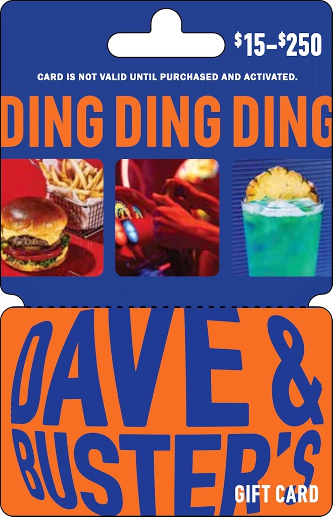 $50 Dave & Buster's Gift Card: $40