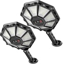 Okpro 6500K Solar Lights Outdoor 2-Pack for $20 + free shipping w/ Prime