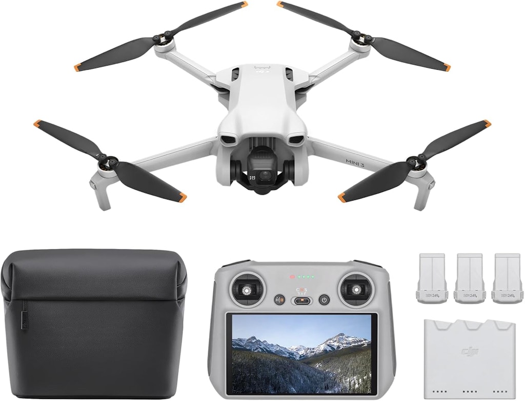 DJI Mini 3 Fly More Combo: $499