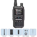 Baofeng UV5R Mini 5W Multi-Band Walkie Talkie for $12 + free shipping w/ first order