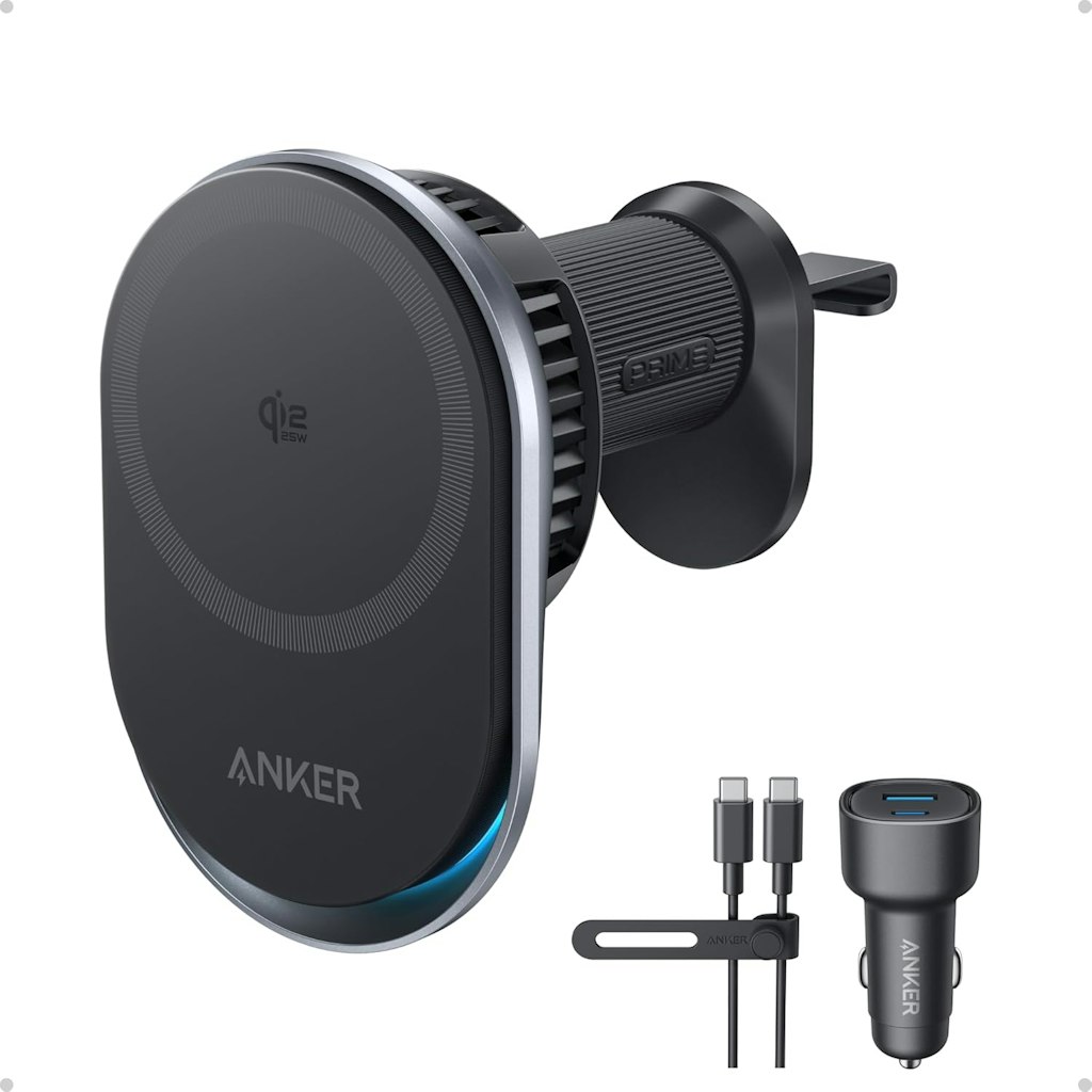 Anker Prime Qi2 25W MagSafe Car Mount Charger: $70 Anker Prime Qi2 25W MagSafe Car Mount Charger: $70