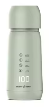 300W Mini Electric Stainless Steel Thermos Cup: $11