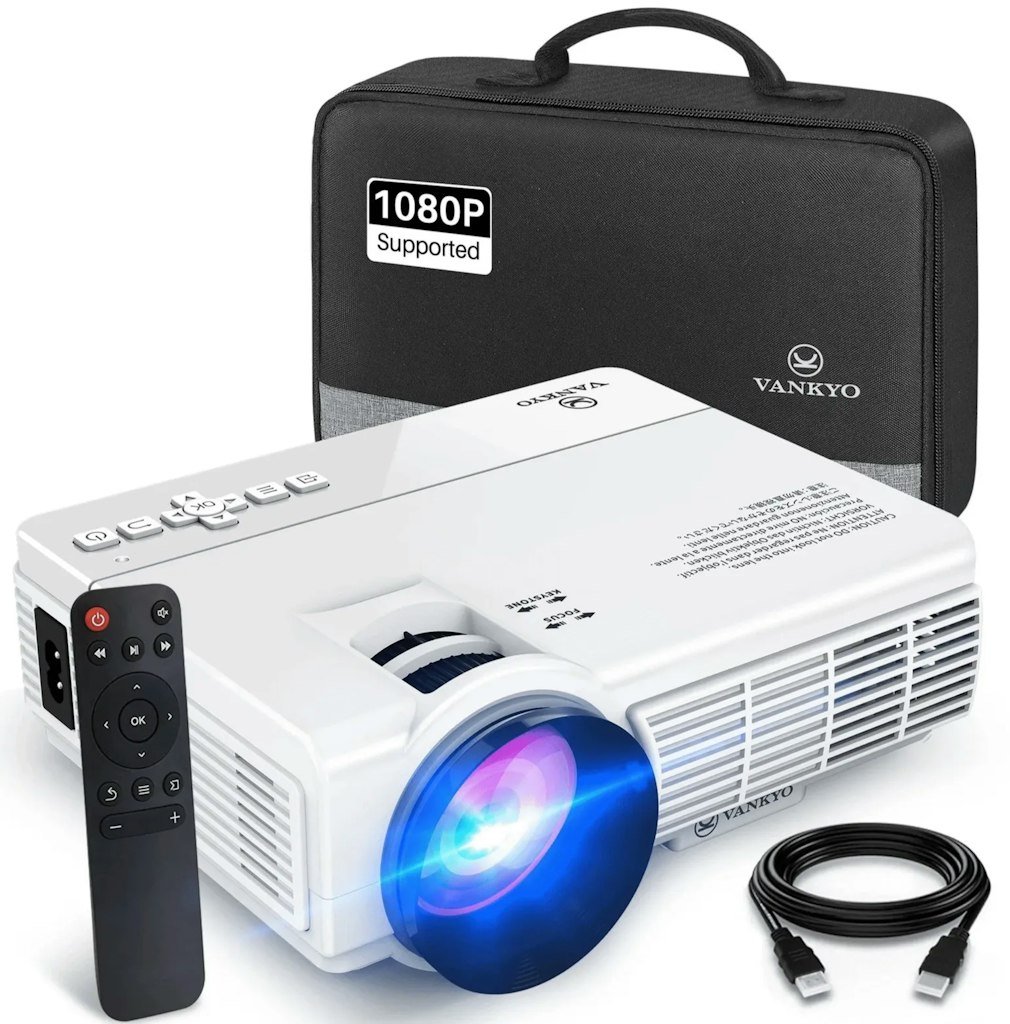 Open-box Vankyo Leisure 3 200" Class FHD 1080p LED Projector: $23