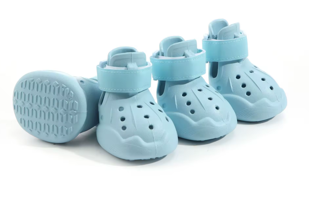 Waterproof 4-Piece Dog Boot Set: $9.85
