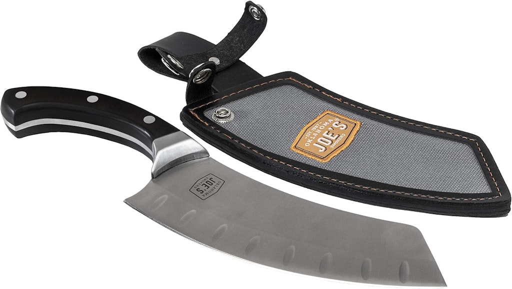 Oklahoma Joe's Blacksmith Cleaver & Chef Knife: $20