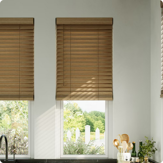 Blinds.com Faux Wood Blinds Sale: Up to 50% off