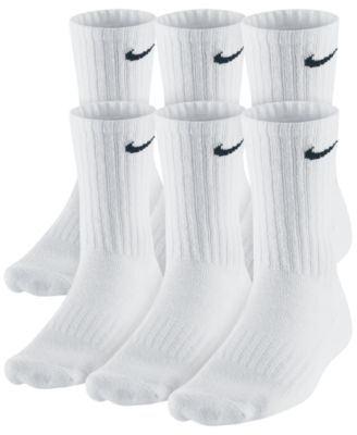 Nike Men's Cotton Crew Socks 6-Pack: $19