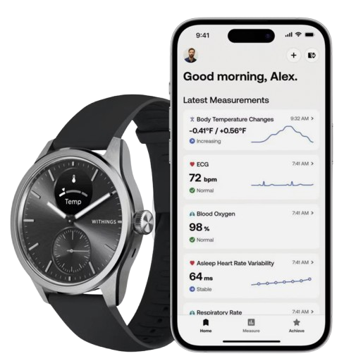 Withings ScanWatch 2 42mm Smart Watch: $179 in cart