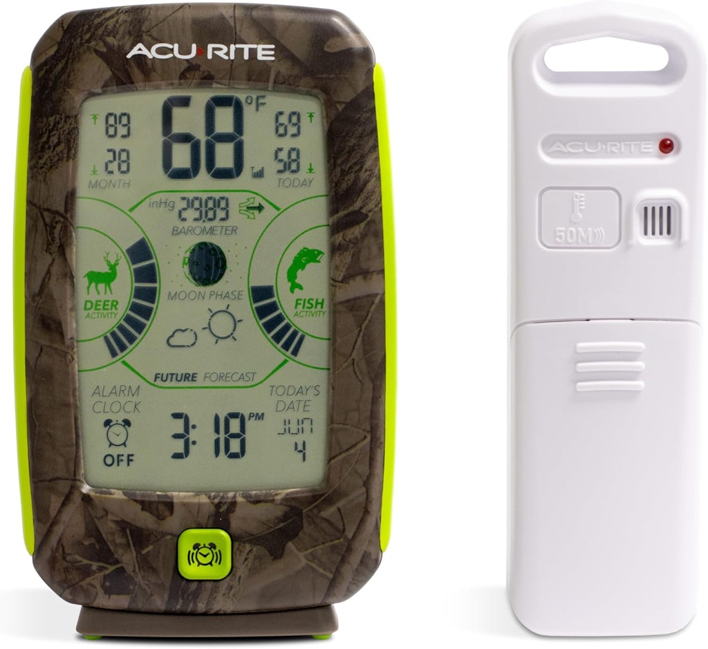 AcuRite Sportsman's Weather Station w/ Hunting / Fishing Meter: $23 AcuRite Sportsman's Weather Station w/ Hunting / Fishing Meter: $23