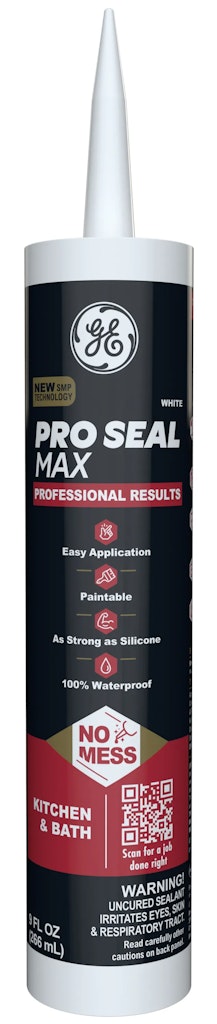 GE Pro Seal Max 9-oz. Kitchen & Bath Sealant Caulk: $11