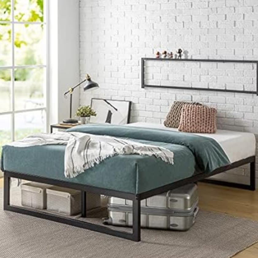 Zinus 14" Abel Metal Platform Bed Frame: $40