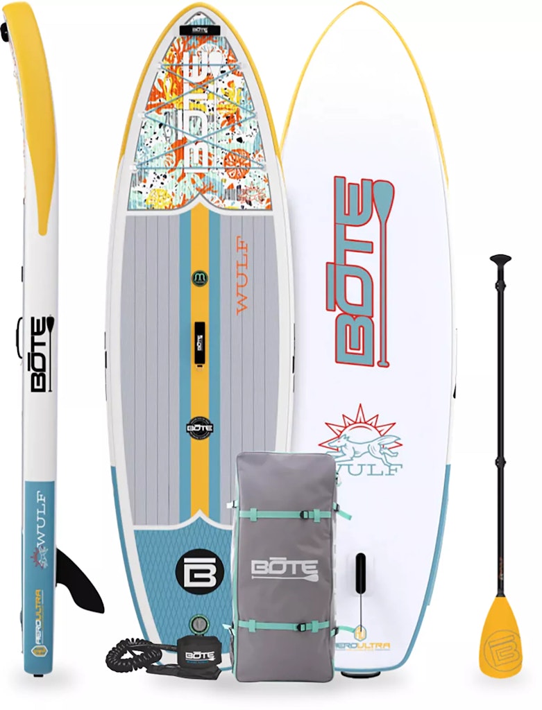 Bote Wulf Aero 10ft 4" Native Coral Inflatable Paddle Board: $300
