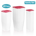 96-Piece Meal Prep Container Set for $9 + free shipping w/ $35