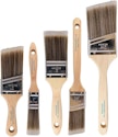 Pro Grade 5-Piece Paint Brush Set for $8 + free shipping w/ Prime