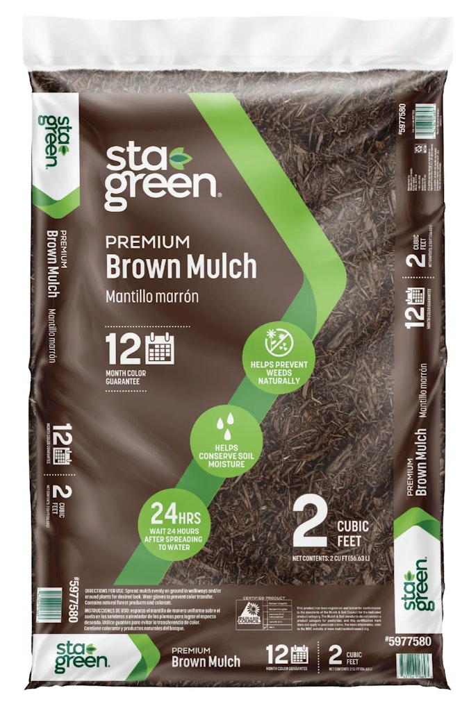 Sta-Green Bagged Mulch at Lowe's: 38% off all