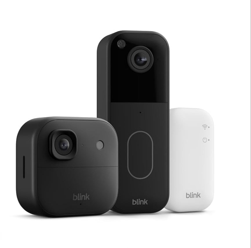 Blink Outdoor 2K+ and Video Doorbell : $100
