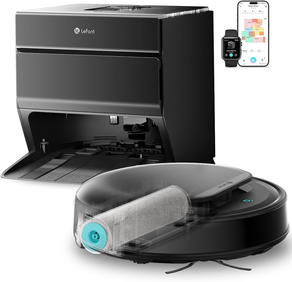 Lefant M5 Pro 18,000Pa Robot Vacuum & Mop: $494.99