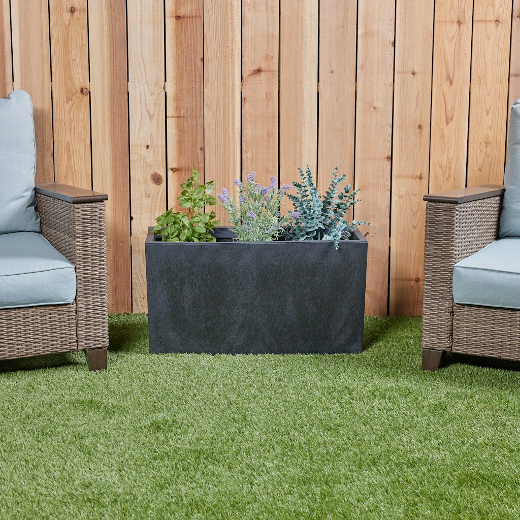 allen + roth Indoor/Outdoor Self Watering Planter: $70