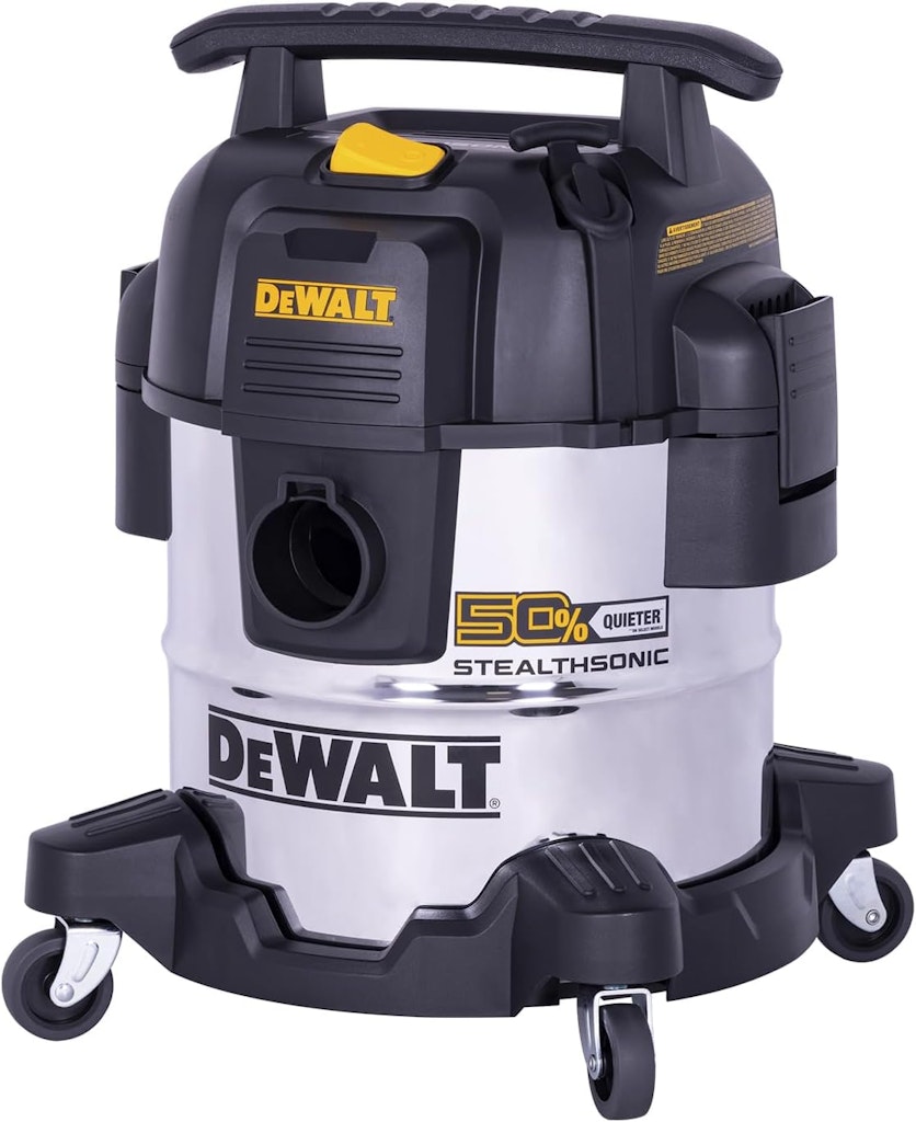 DeWalt 5-Gallon Stealthsonic Shop Vacuum: $116 DeWalt 5-Gallon Stealthsonic Shop Vacuum: $116