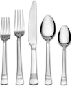 Pfaltzgraff Sapphire Bay 20-Piece Stainless Steel Flatware Set for $18 + free shipping w/ Prime