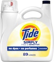 Tide Simply Free & Sensitive 89-Load Liquid Laundry Detergent for $8.91 via Sub & Save + free shipping w/ Prime