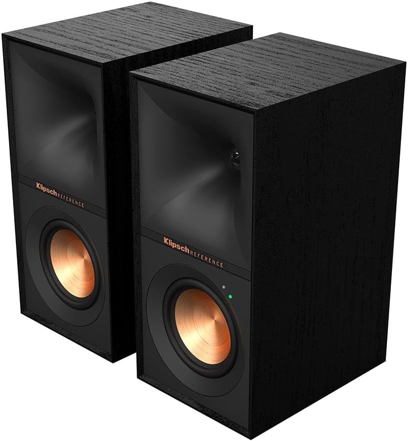 Klipsch Reference R-40PM Powered Bluetooth Bookshelf Speakers: $390