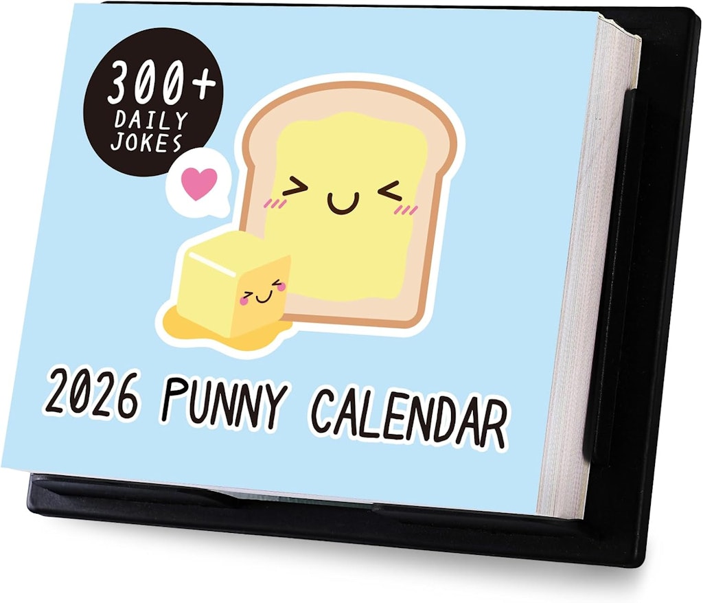 2026 Pun Desk Calendar: $4.49