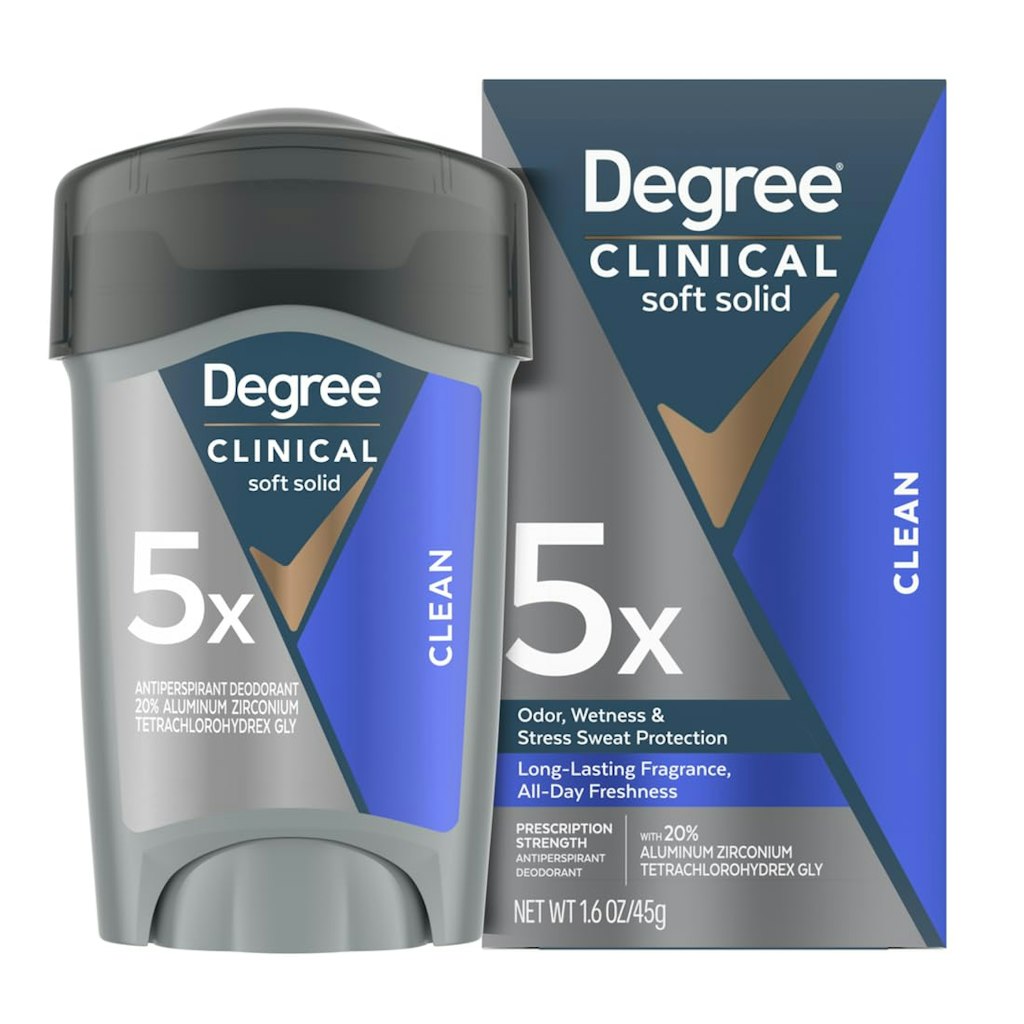 Degree Men's 1.7-oz. Soft Solid 72-Hour Antiperspirant Deodorant: $7.60 w/ Subscribe & Save