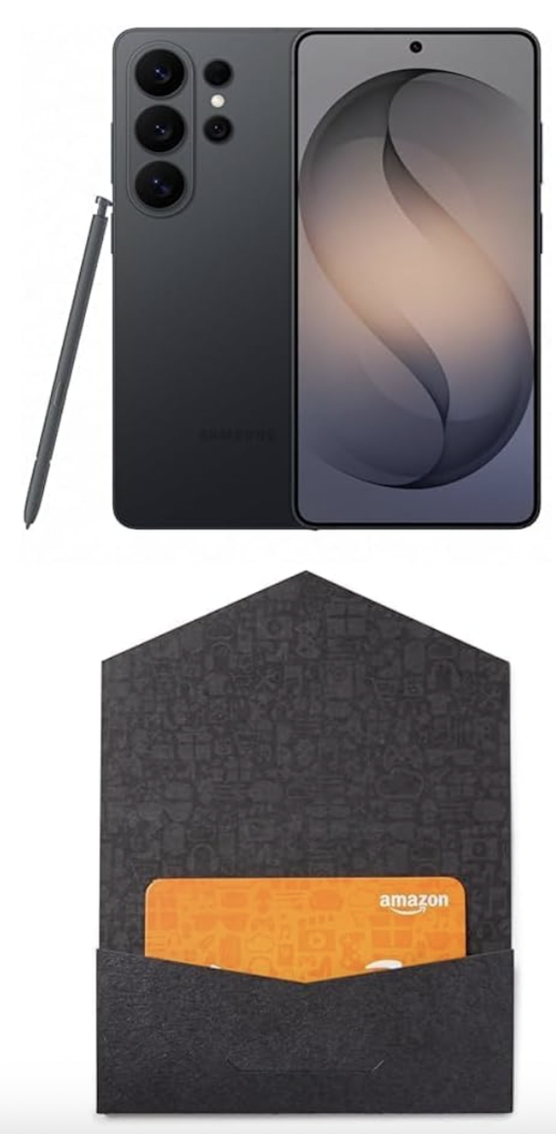 Unlocked Samsung Galaxy S26 Ultra 512GB AI Phone: $1,300 w/ $200 Amazon Gift Card