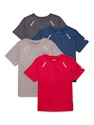 Russell Athletic Boys' Runner Tech T-Shirt 4-Pack for $9 + free shipping w/ $35