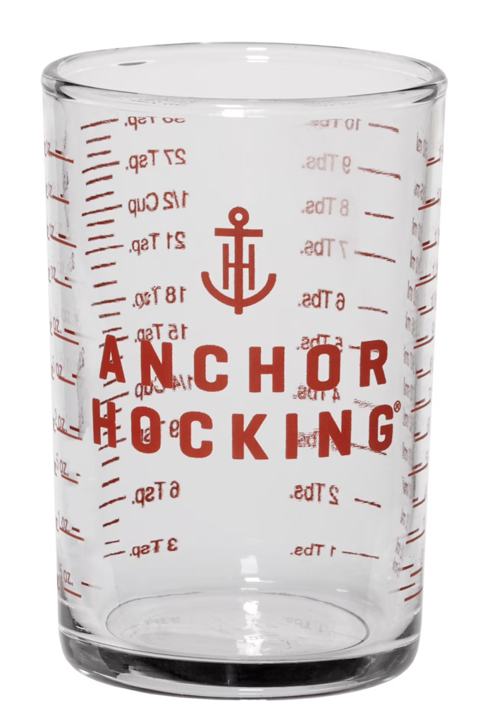 Anchor Hocking 5-oz. Glass Measuring Cup: $2
