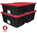 Hyper Tough 27-Gallon Storage Bin w/ Snap Lid for $32 + free shipping w/ $35